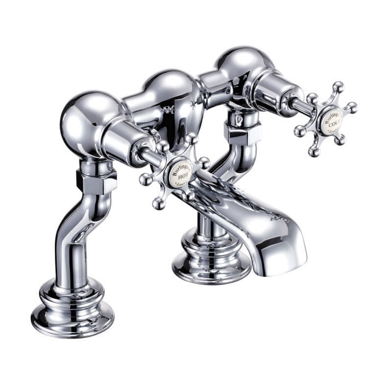 Birkenhead Medici Regent bath filler - deck mounted
